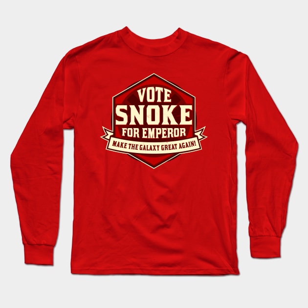 VOTE SNOKE Long Sleeve T-Shirt by blairjcampbell